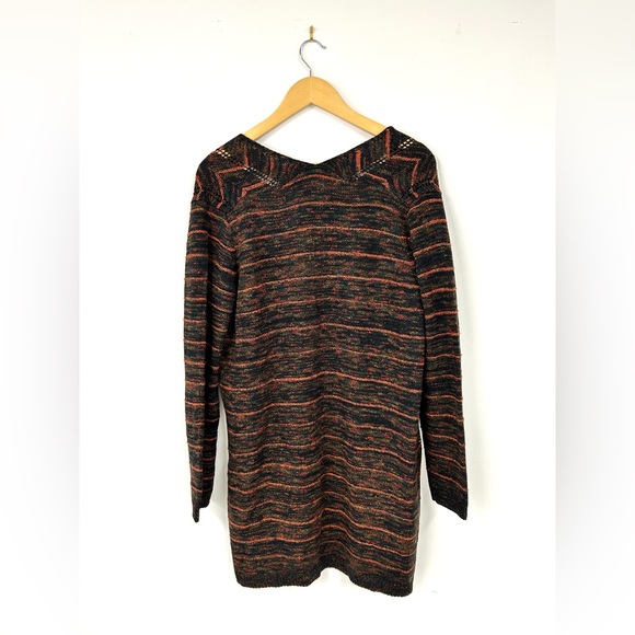 Cozy Striped Bobeau Cardigan - Picture 2 of 6